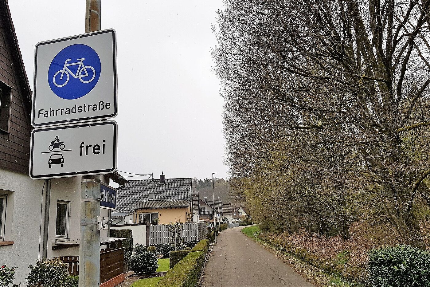 Fahrradstraße Gaggenau / Albrecht-Dürer-Straße