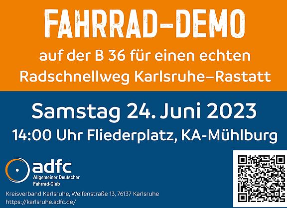 Der ADFC ruft zur Fahrrad-Demo auf