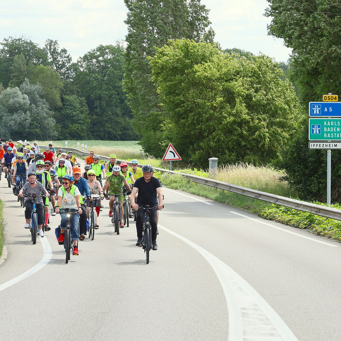 Mobile Demonstration für sichere Rheinübergänge