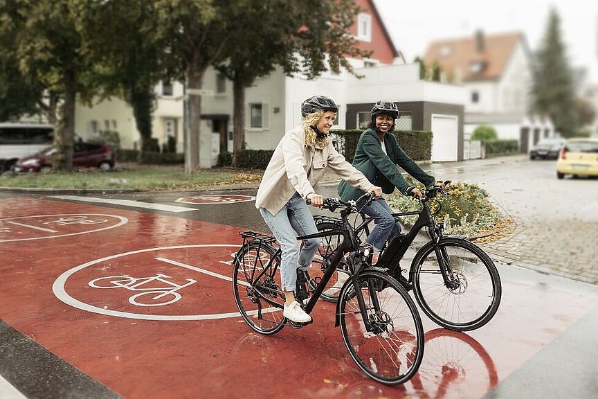 Erkundung RS10 Fahrradtour entlang der geplanten RS10-Vorzugstrasse