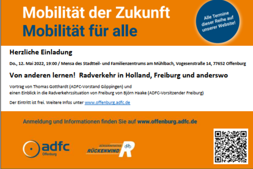 Mensa Blick über den Zaun - Vortrag in Offenburg