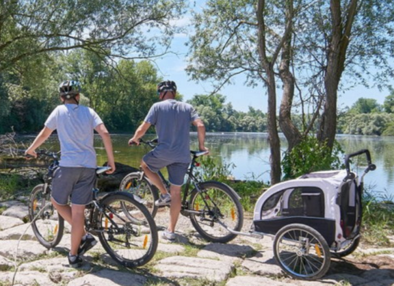 Pamina Rheinpark bietet für Wanderer und Radfahrer viele abwechslungsreiche Touren