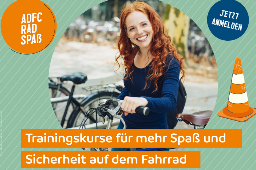 Radspass 6 ADFC Trainingskurse für mehr Sicherheit