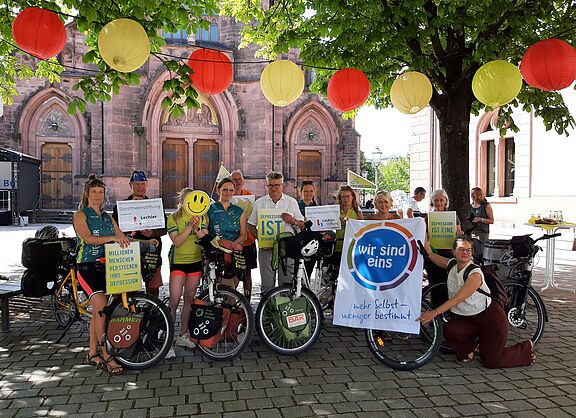 Die MUT-Tour 2025 führte in unserem Gebiet von Rastatt über Baden-Baden und Bühl nach Offenburg.