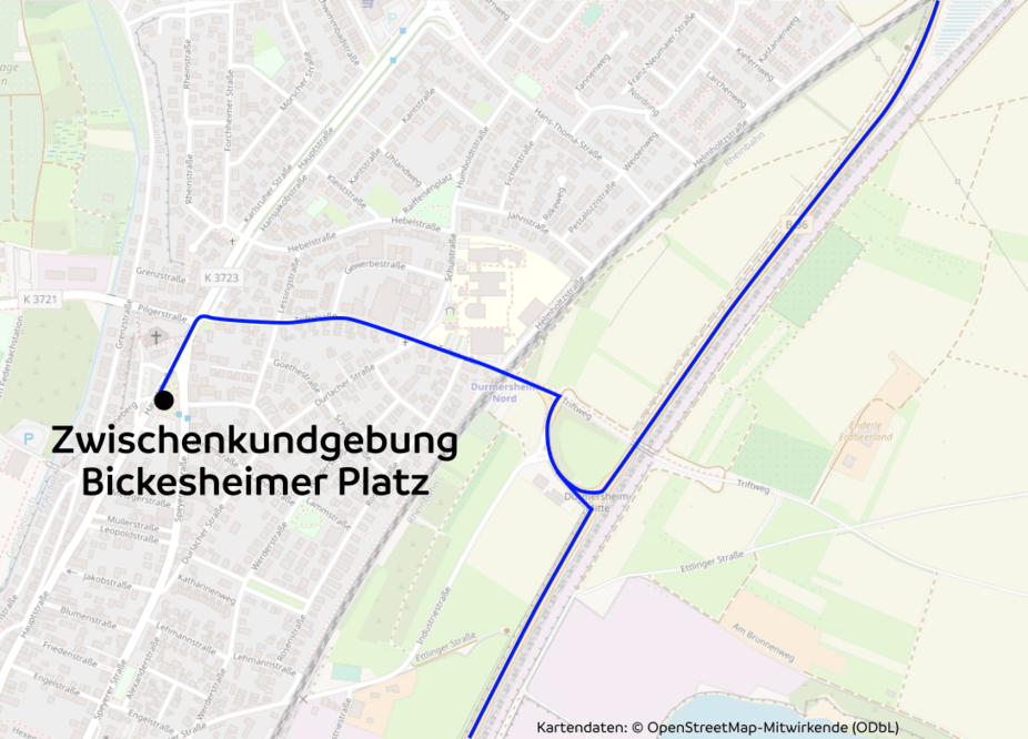 Detail Durmersheim Detailkarte Durmersheim