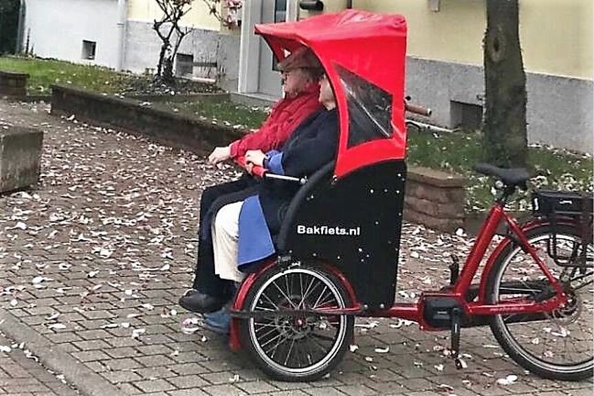 Rikscha Rikscha: Noch fehlt der Fahrer oder die Fahrerin