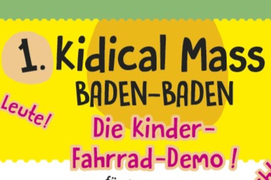 Kidical2026 Am 11. Oktober 2026 startet die erste Kidicak Mass in Baden-Baden