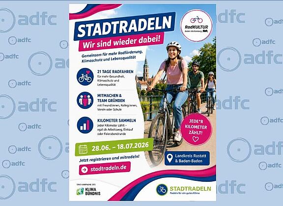 STADTRADELN! Jeder Kilometer zählt – sei dabei und mach den Unterschied!