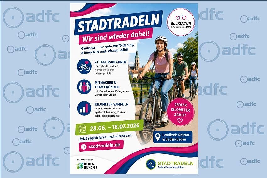 STADTRADELN! Jeder Kilometer zählt – sei dabei und mach den Unterschied!