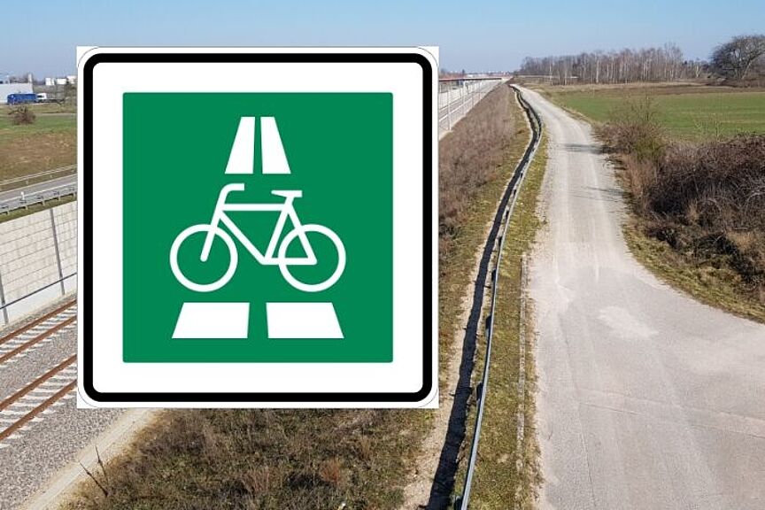 RS 13 Trasse Geplanter Trassenverlauf des RS13