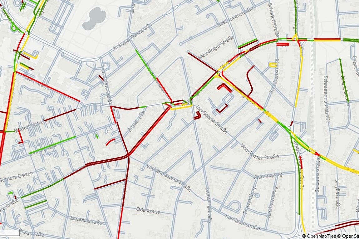 Karte macht Gefahrstellen sichtbar