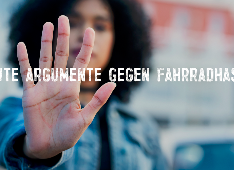 Argumente gegen Fahrradhass
