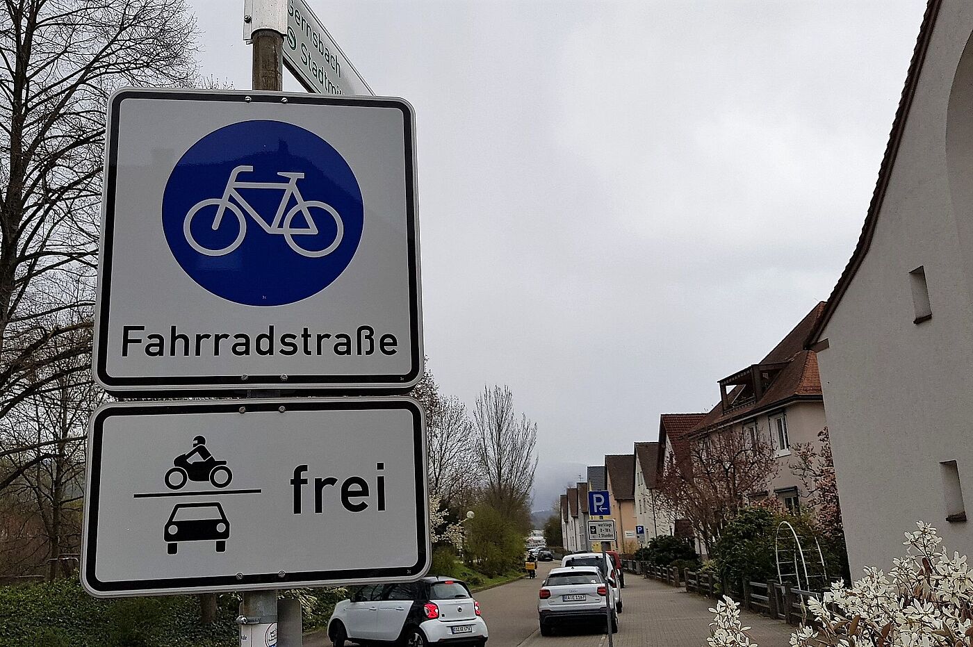 Fahrradstraße Gaggenau / Amalienbergstraße