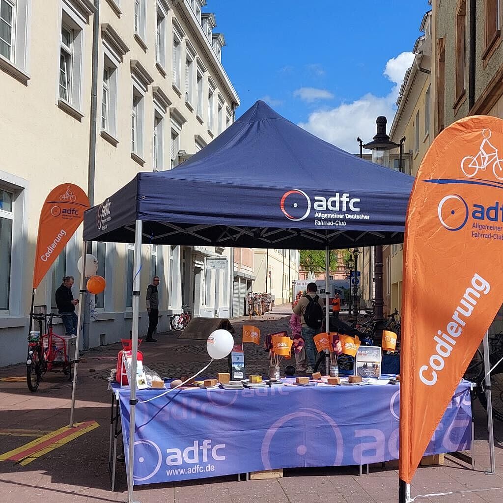 Infostand des ADFC Baden-Baden