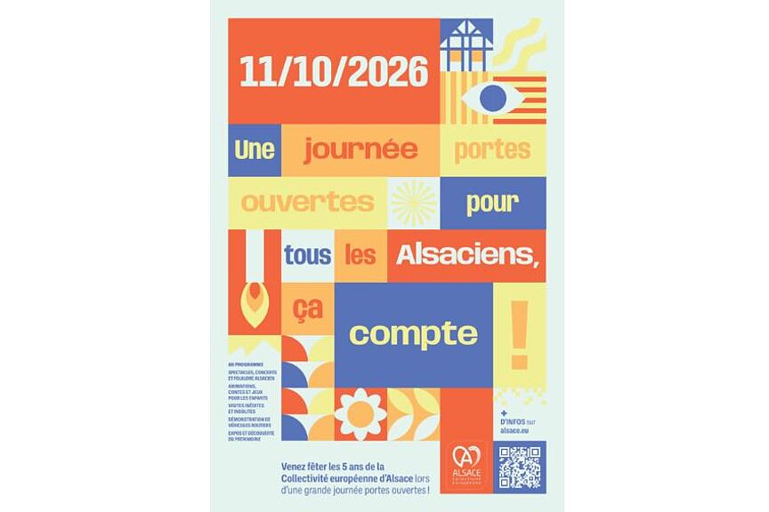 Elsass Im Jahr 2026 feiert die Collectivité européenne d‘Alsace ihr 5-jähriges Bestehen