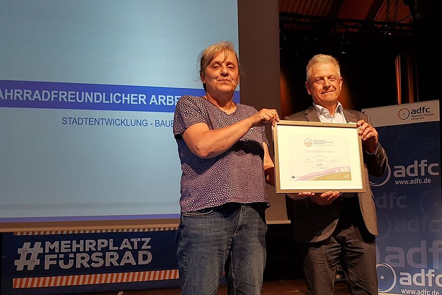 Bühl FFA Die Stadt Bühl wurde als Fahrradfreundlicher Arbeitgeber ausgezeichnet.