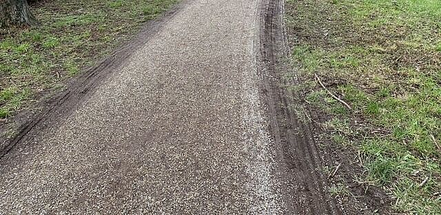 Radweg in Sandweier