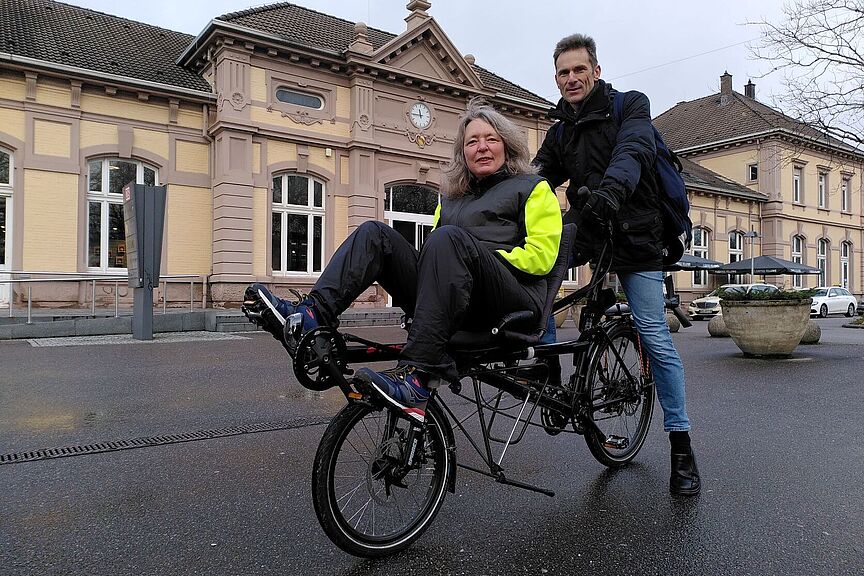 Testfahrt bei Übergabe Testfahrt bei Übergabe