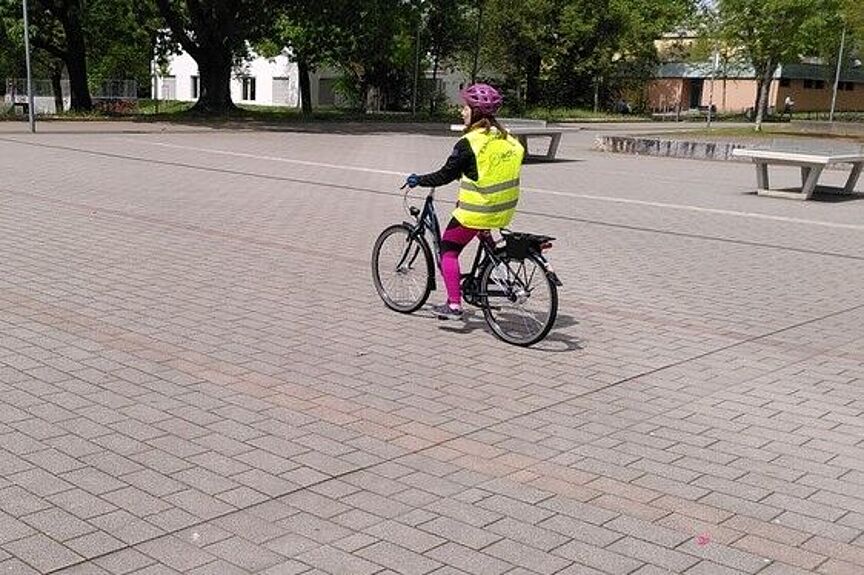 Auf dem Rad ADFC Offenburg bietet Fahrrad-Kurse für Anfänger
