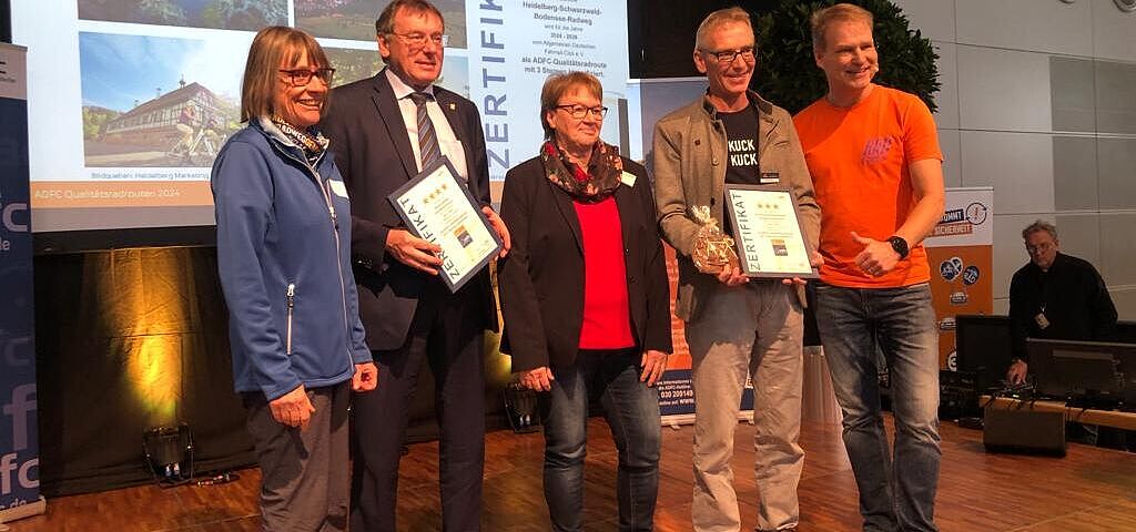 Zertifikatsübergabe bei der CMT