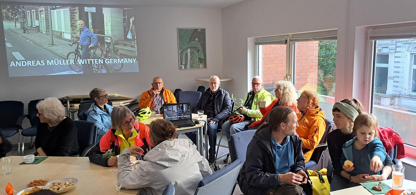 Treffen beim Fahrrradbotschafter