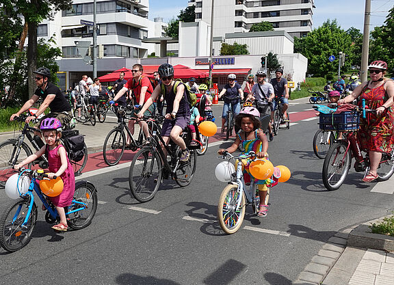 Kidical Mass Kidical Mass in Nürnberg