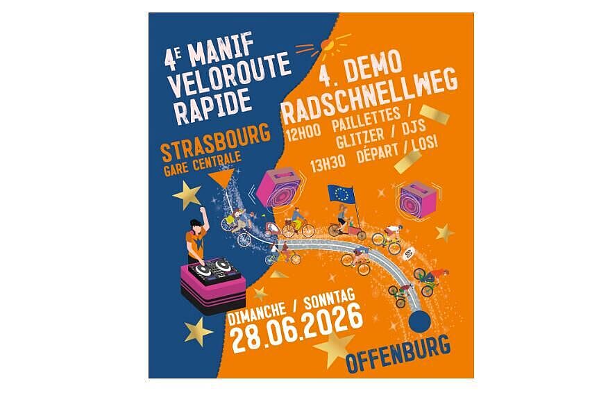 Demo_2026 Eine sichere, schnelle und nachhaltige Radverbindung zwischen Straßburg und Offenburg – das ist eine einmalige Chance für unsere Grenzregion!