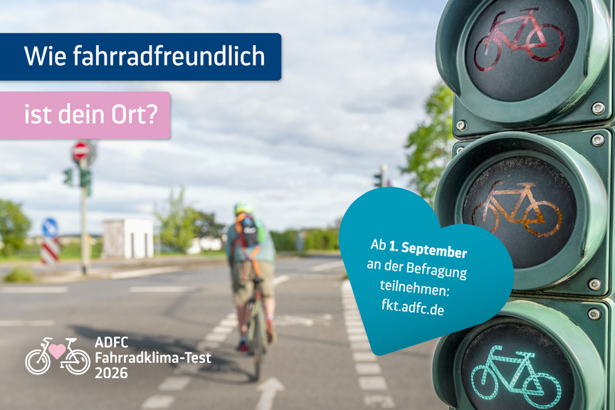 Save the Date ADFC Fahrradklima-Test 2026