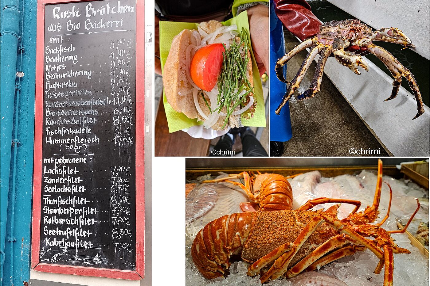 Fischbrötchen in Hamburg Fischbrötchen in Hamburg